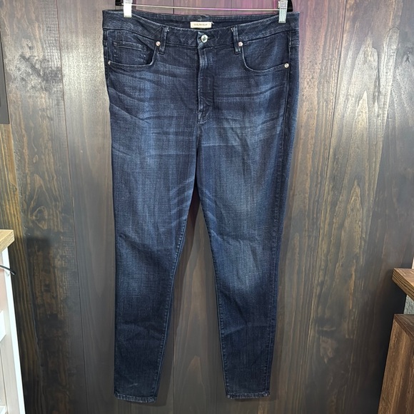 Good American Denim - Good American Dark Wash Skinny Jeans
